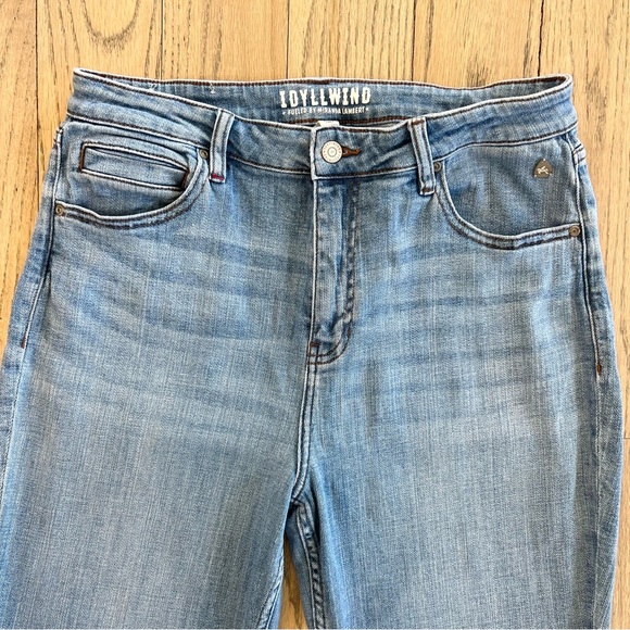 Idyllwind Fueled by Miranda Lambert Women’s Blue Denim Flare Jeans Size 14Wx32L - Picture 2 of 14